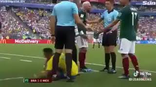 Neymar gritando como um cachorro kkkk