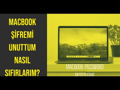 MacBook User Password reset, Forgot your Mac&rsquo;s User password, Mac kullanıcı parolanızı sıfırlama