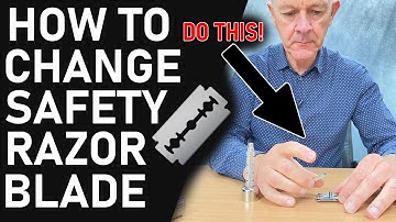 Tutorial: Hoe vervang ik het veiligheidsscheermesje van een Outlaw Razor | Perfecte mesuitlijning