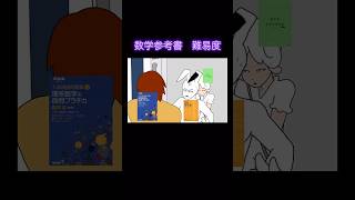 【格付けミーム】数学の参考書の難易度※異論は認めます#数学#高校数学#ミーム#ネタ