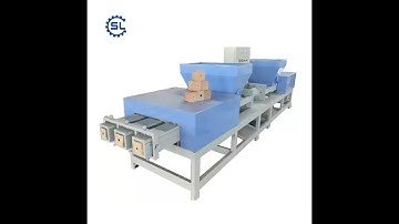 Test video for wood pallet block hot press machine