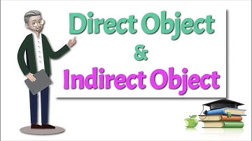 ESL - Direct and Indirect Objects