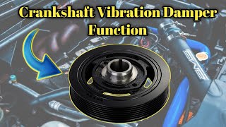 What is the function of a vibration damper?