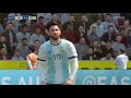 Fifa 20 gameplay argentina vs brasil   bayarena stadium