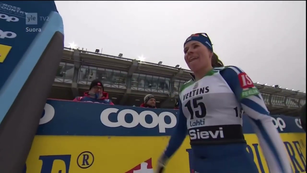 Krista Pärmäkoski voittaa 20 km (p) kilpailun, Lahden MC 2024