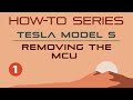 Tesla Model S - MCU Screen Removal Process | Part 1 of 3