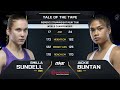 Smilla sundell vs jackie buntan  one championship full fight