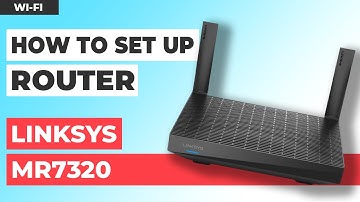 ✅ How to Set Up LINKSYS MR7320 | How to Setup LINKSYS AX1800 WiFi Router