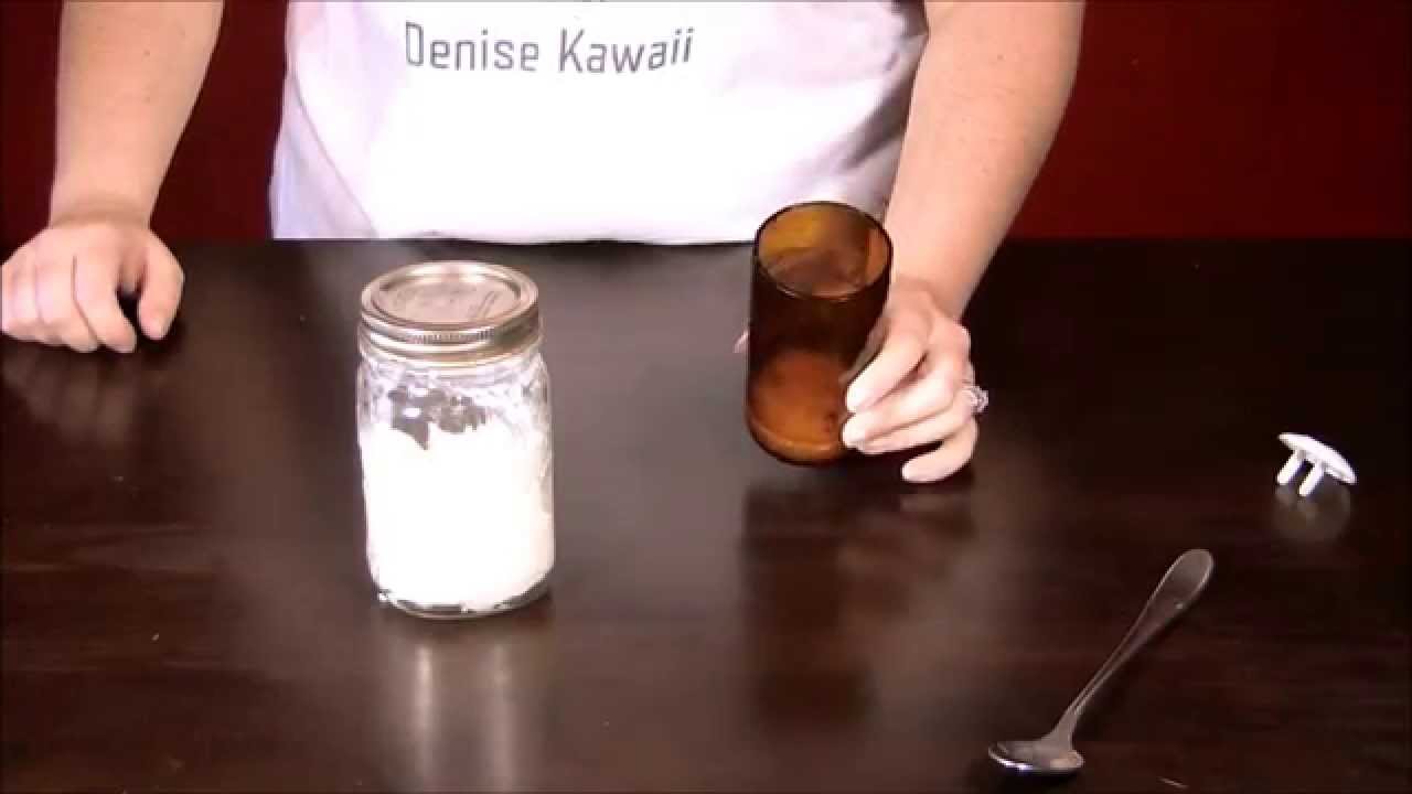 Clean Up Burnt Out Crisco Candle (Part two of candle making) - YouTube