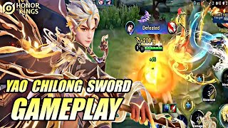 Honor Of Kings (HOK) Yao Chilong Sword Gameplay - Best Skin 100% Over Power!