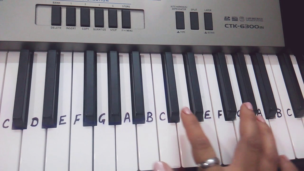 Jaadugar Saiyan Chhod Mori Baiyan Keyboard tutorialpianoHarmonium
