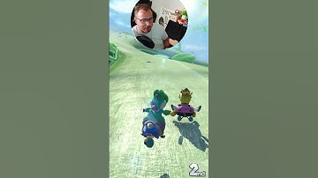 Janky broken controller makes the bomb go the opposite way and self troll..