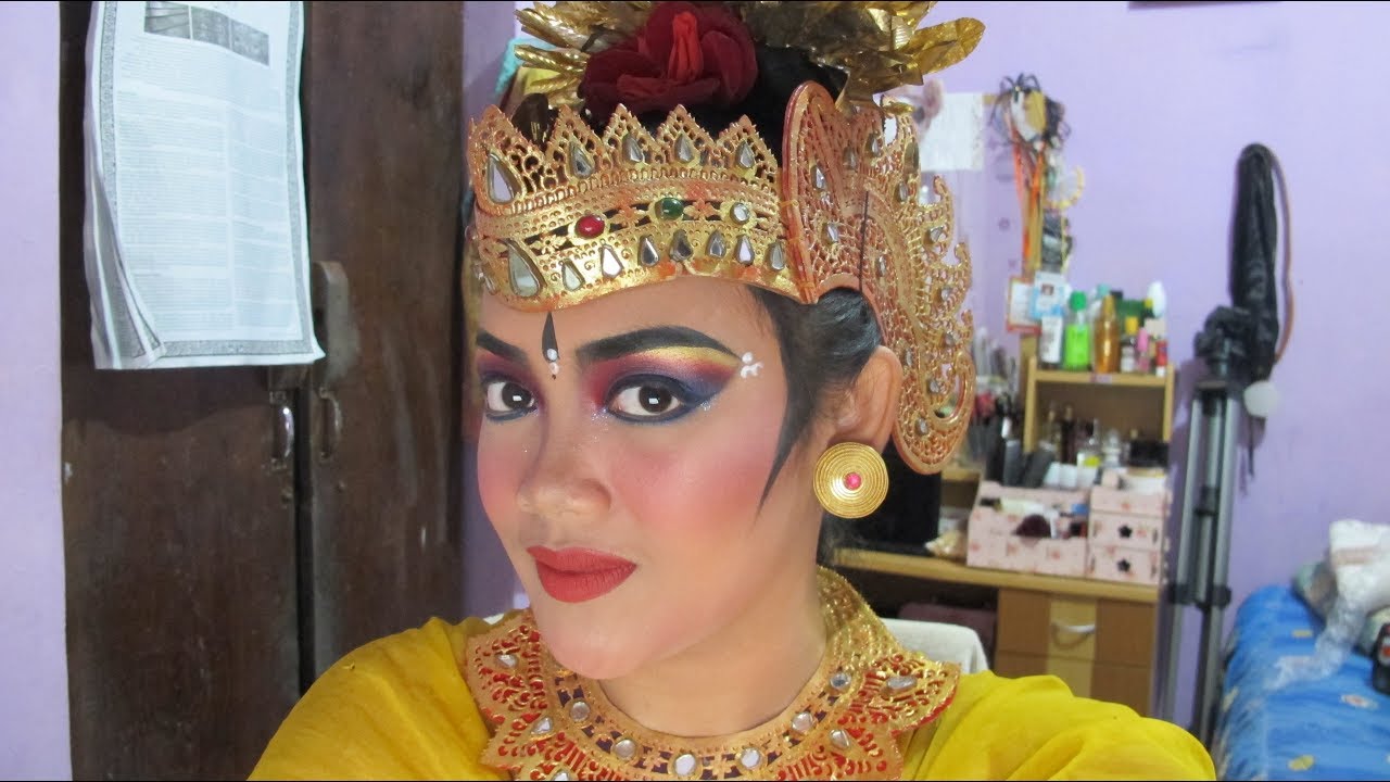 Get Ready Tutorial Makeup Tari Bali Part2 Balinese Dance Makeup