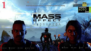 Mass Effect: Andromeda | Lets Play Part 1 ➔RESHADE➔ ◆Insanity Difficulty◆