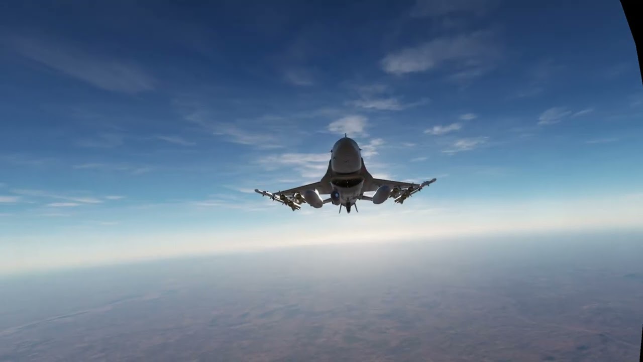 DCS VR GAMEPLAY QUEST 2 SYRIA JORDAN IRAQ F16 AGM 65D STRIKE ON ISIS OUTPOSTS