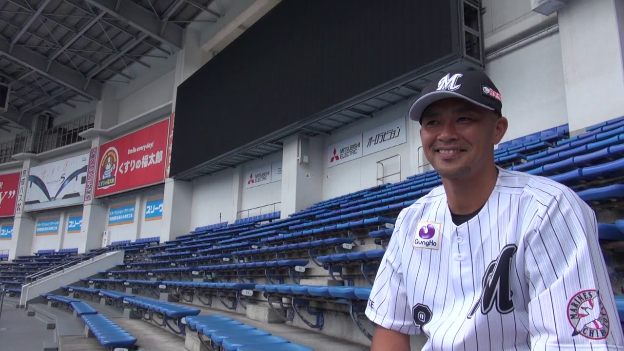 福浦和也内野手、ライトスタンドで2000本安打への決意を語る【広報