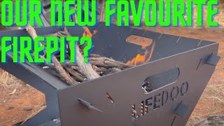 Ultimate simple & easy to use portable camping firepit  [ Lifedoo fire pit ] we love it!