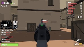 40 kills along with a nuke | Krunker.io