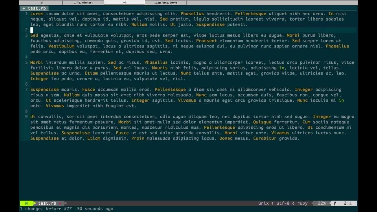Learning Vim from the Beginning part 2 - file, window, and buffer - YouTube