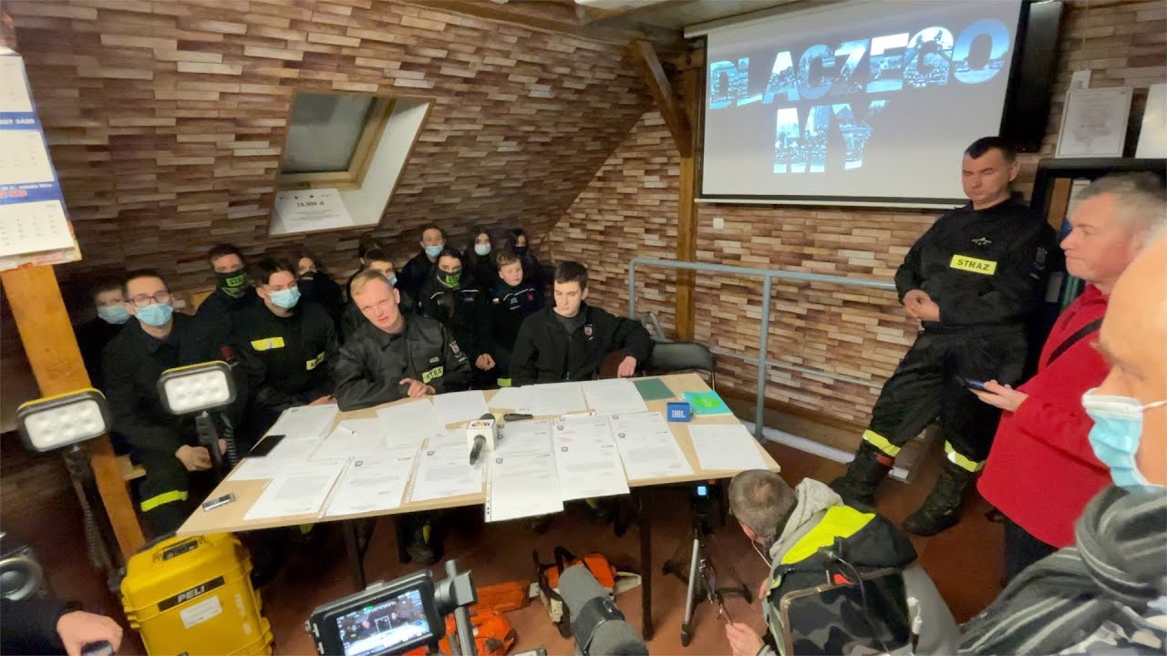 O tym się mówi - Konferencja prasowa OSP Jelenia Góra (Wiejska)