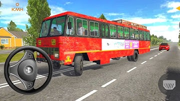Old Tata Bus Driving Games: 2025 - Indian Sleeper Bus Simulator | Bus Game Android Gameplay
