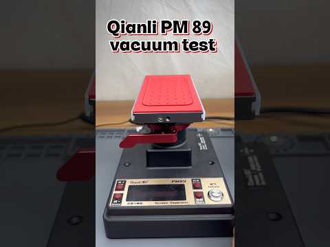 Qianli PM89 Vacuum Test  Screen Separator