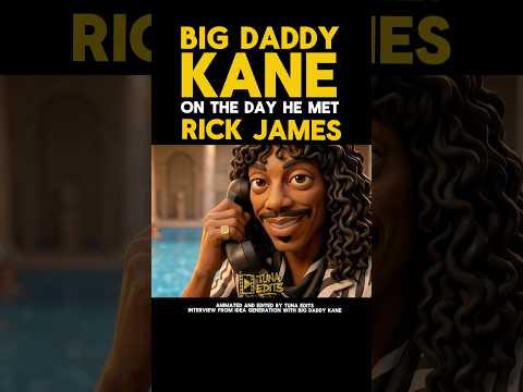 “Big Daddy Kane on the day he met Rick James” #bigdaddykane #rickjames #story #hiphopstories