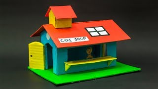 How To Make Simple Cardboard Shop