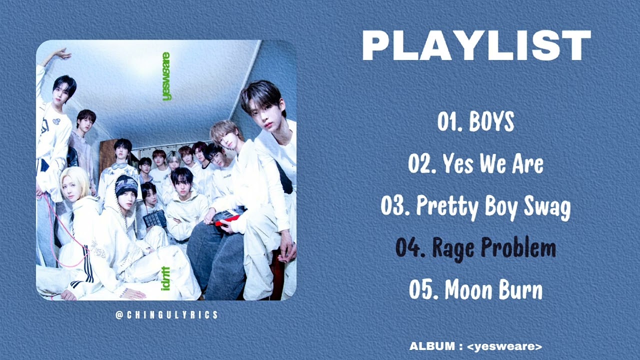 [ ꜰᴜʟʟ ᴀʟʙᴜᴍ ] idntt - yesweare