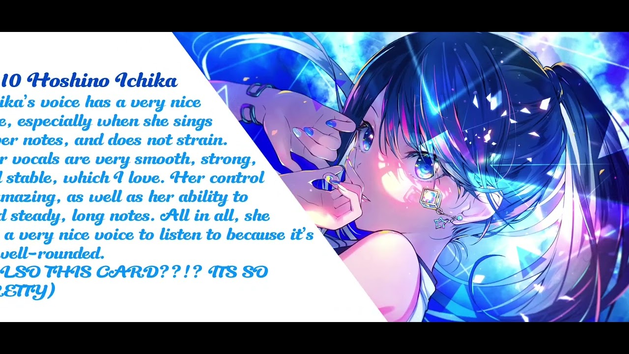 ranking project sekai vocals! (+ fav card/solo alt!)