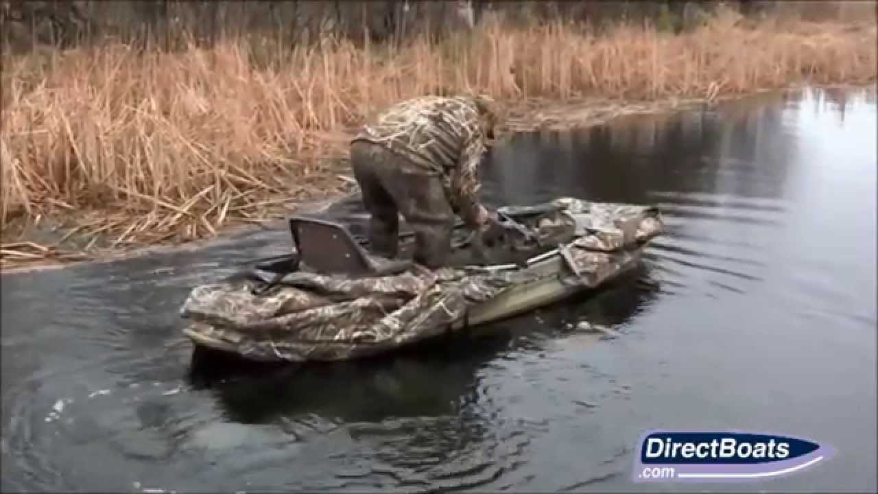 the stealth 2000 duck boat - youtube