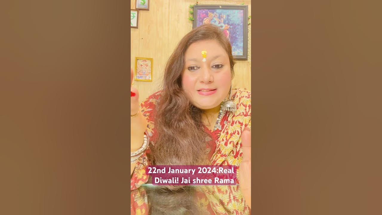 22nd January 2024 Real Diwali! Jai Shree Rama mahakalivedichealingshelter ayodhya ramayana 