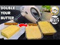 PAANO DOBLEHIN ANG DAMI NG IYONG BUTTER?! | STRETCHED BUTTER!!! (FT.  OSTER HANDMIXER)