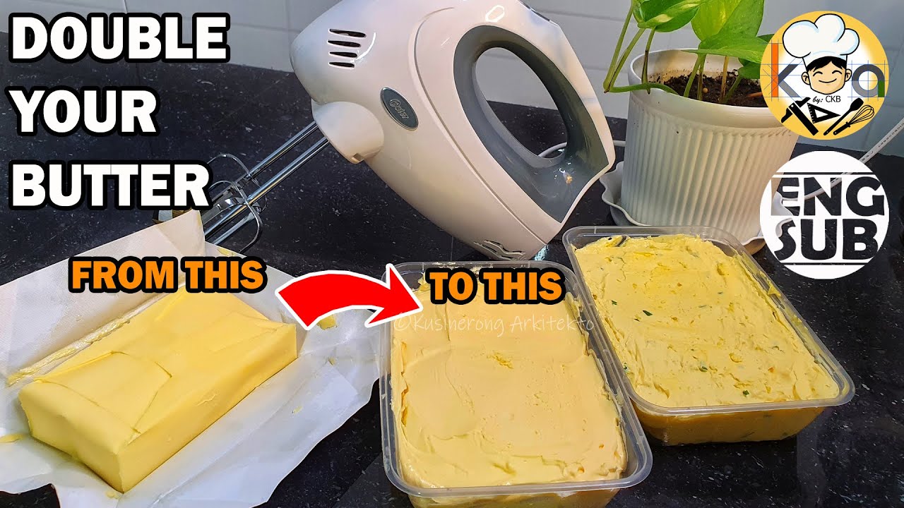 ⁣PAANO DOBLEHIN ANG DAMI NG IYONG BUTTER?! | STRETCHED BUTTER!!! (FT.  OSTER HANDMIXER)