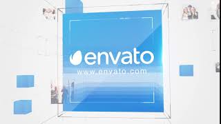 Corporate Cube Timeline After Effects Template