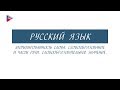 6 класс - Русский язык - Мотивированность слова. Части речи. Словообразовательное значение