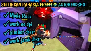 SERASA CHEATER ‼️ SENSITIVITAS AUTO HEADSHOT DAMAGE AUTO MERAH SEMUA