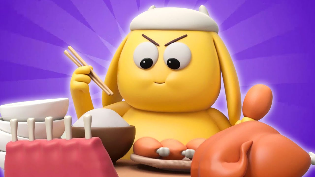 ⁣AstroLOLogy | Sumo Eating Challenge🍗 Kids Animation | Funny Cartoons For Kids | Cartoon Crush