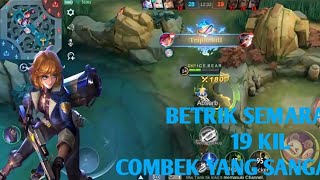 gameplay MLBB Betrik Semarang KIL 19