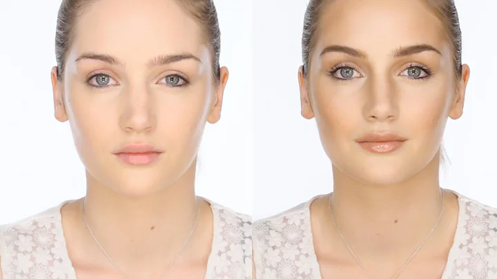 Bronzed Contoured & Highlighted Makeup Look