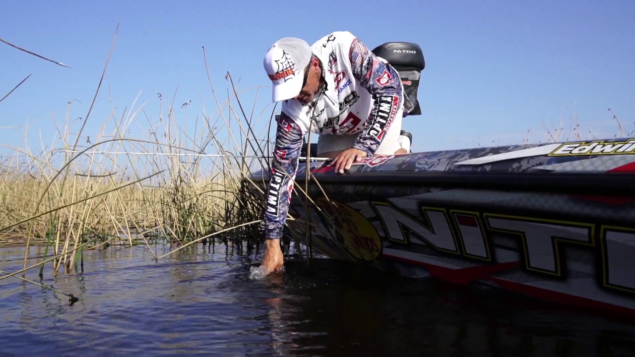 Edwin Evers Bass Fishing Pro Highlights TackleWebs Boat Organization
