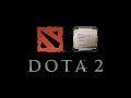 DOTA2. На Intel Xeon 2697v3 + RX5700! Мониторинг.