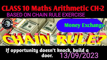 5.SEE Class10 maths Chain rule in money exchange || money exchange Chain Rule|| basic concept #tct