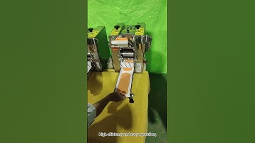 Video of Dumpling Wrapper Machine