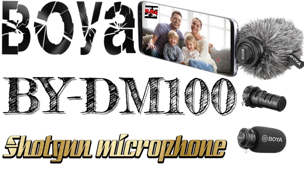 BOYA BY-DM100 USB Type-C Digital Stereo Microphone