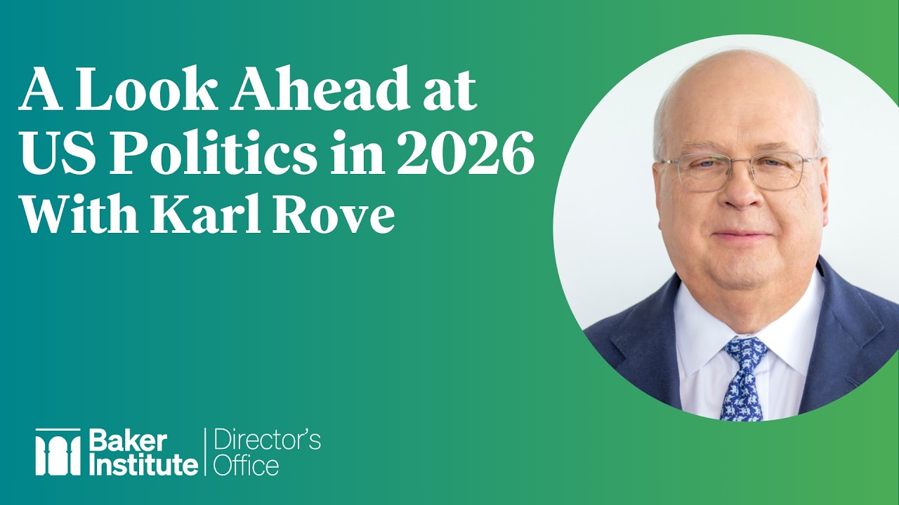 A Look Ahead at US Politics in 2026 With Karl Rove
