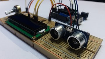 Ultrasonic HC-SR04 with LCD using Arduino part-2