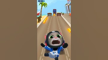 Best Funny Fails Talking Tom Gold Run Android iOS Gameplay #talkingtom #shortfeed #shorts