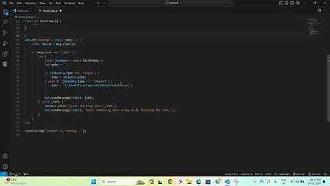 telegram chatbot using API on jokes
