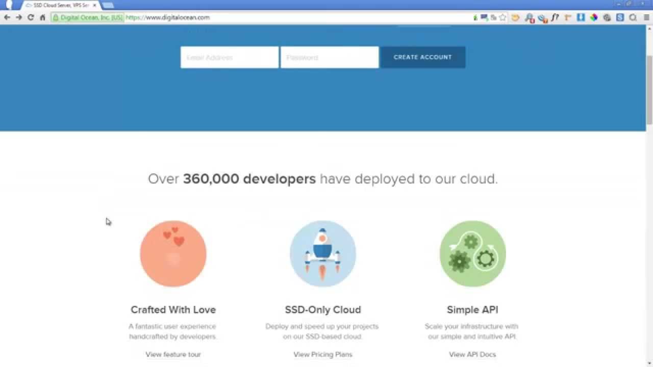 Service Création Serveur Multi-sites Web + Emails - 5€/mois Sur DigitalOcean